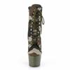 Pleaser - ADORE1020CAMO Bottes de plateforme, Pole dance chaussures - Chaussures de pole dance - Vert Product image